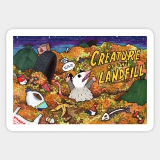 Creature of the Landfill Sticker